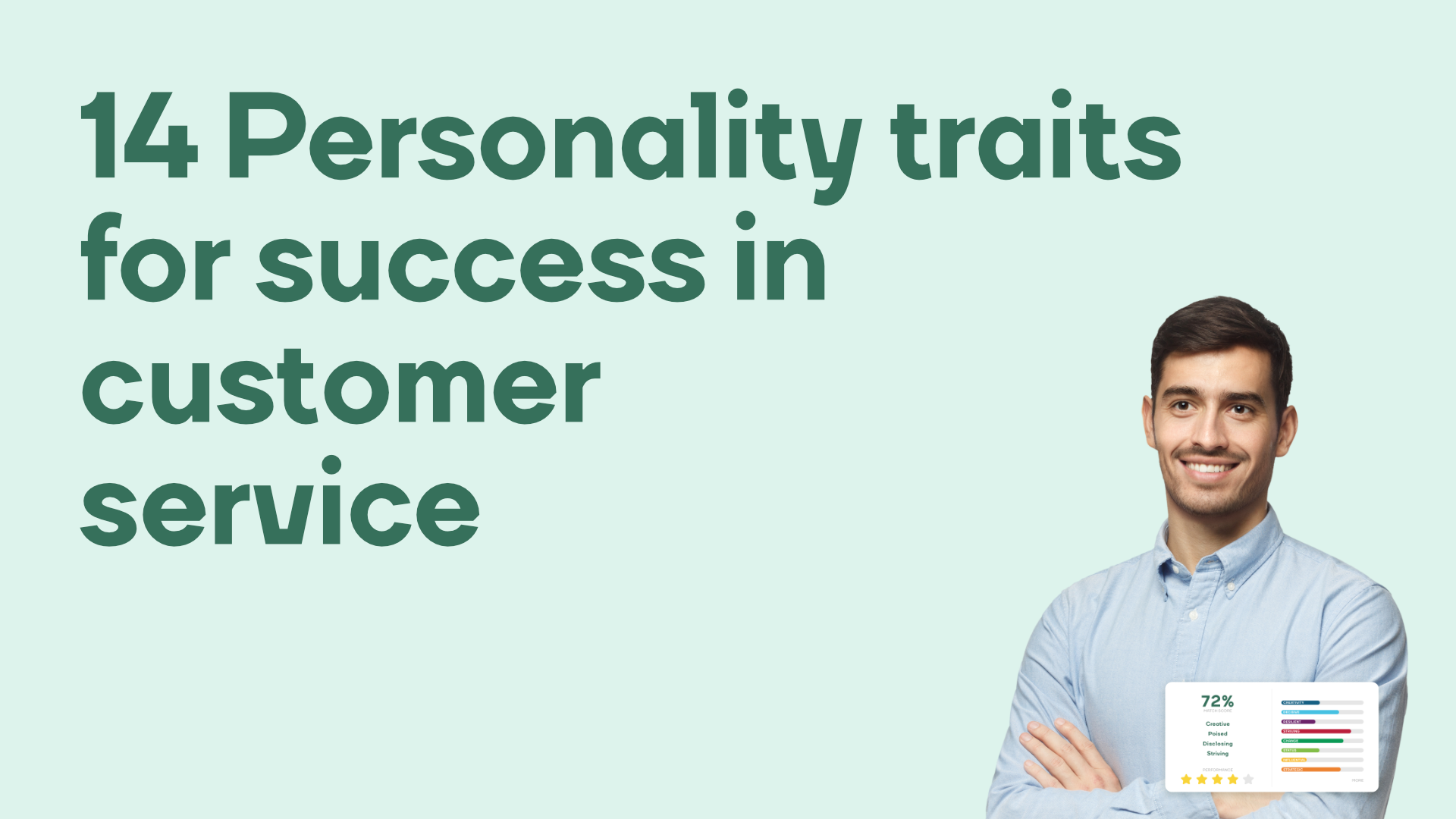 14 Personality traits for success in customer service Clevry
