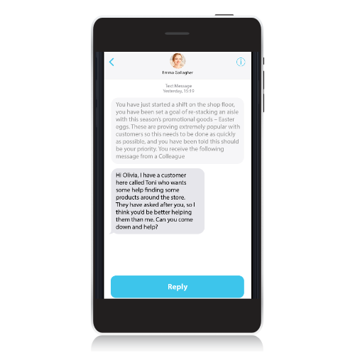 Instant messaging assessment - Situational judgement test - SJT