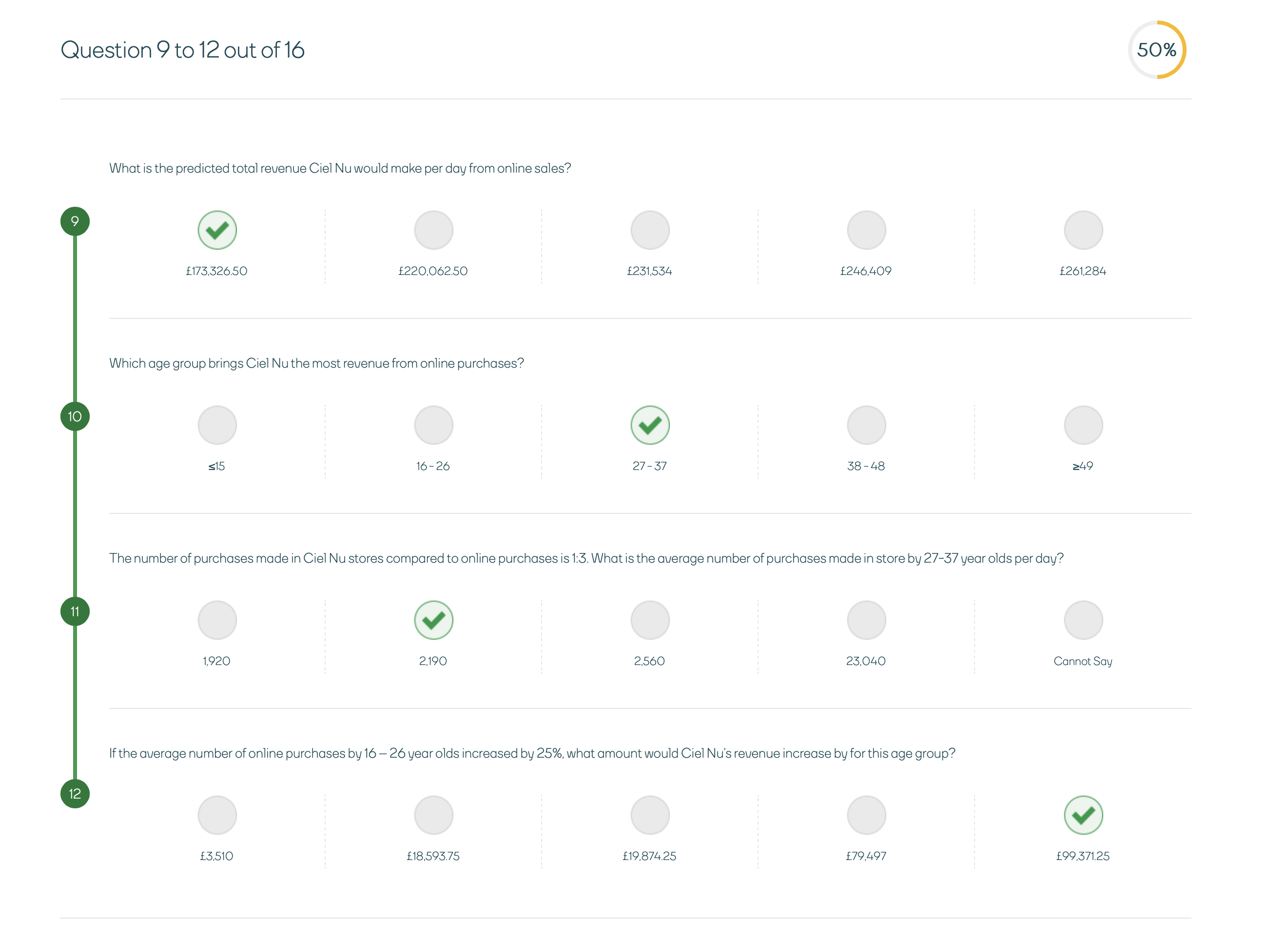 Ability Test - Numerical