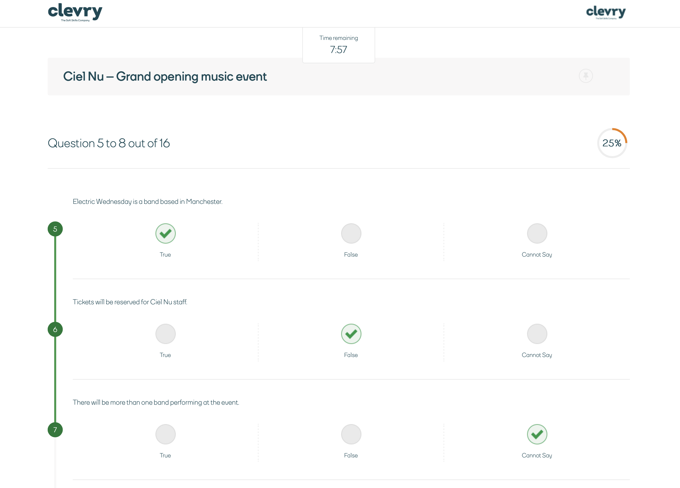 Ability Test – Verbal reasoning test Ability Test - Verbal reasoning test