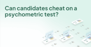 Can candidates cheat on a psychometric test