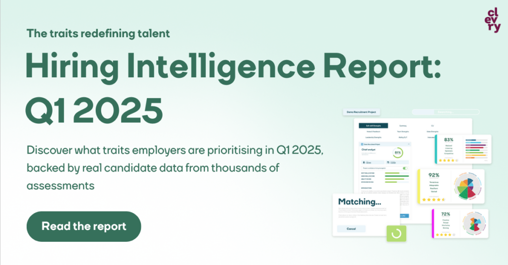 Hiring Intelligence report Q1 2025 - Blog banner