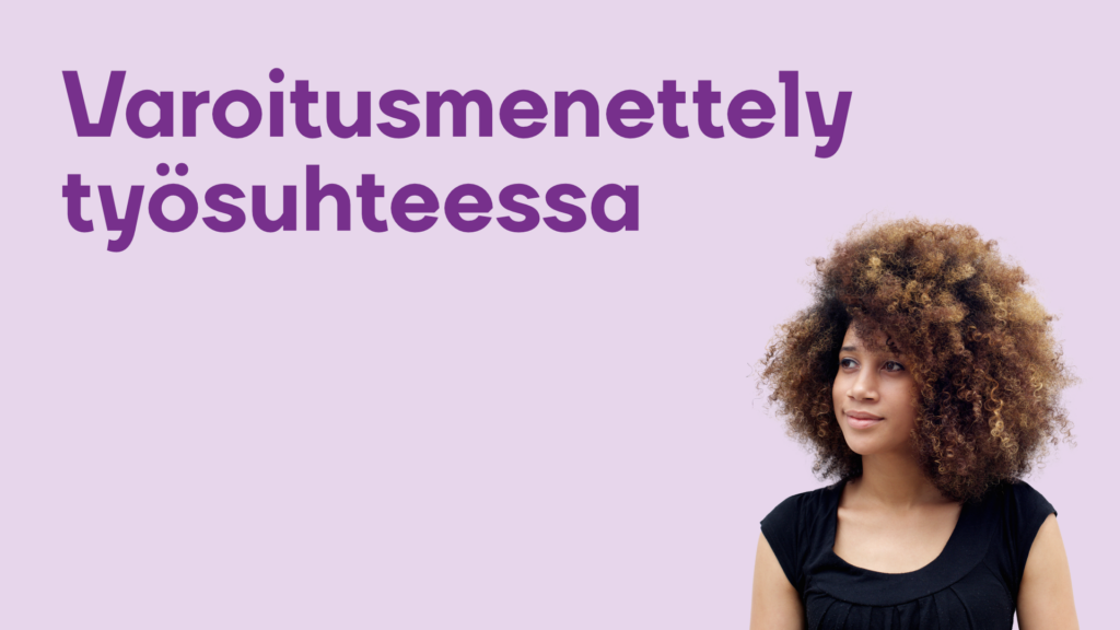 Varoitusmenettely työsuhteessa