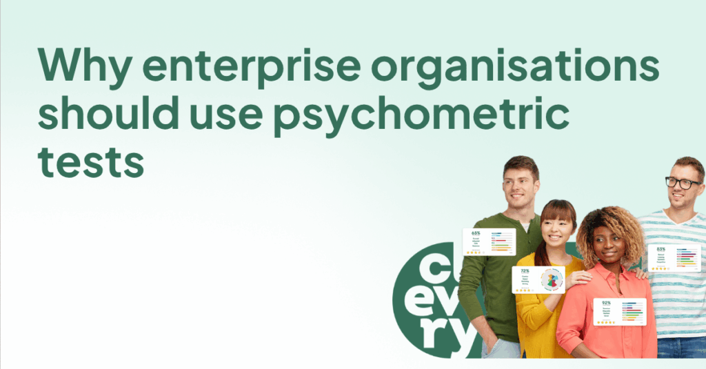 Why enterprise organisations should use psychometric tests