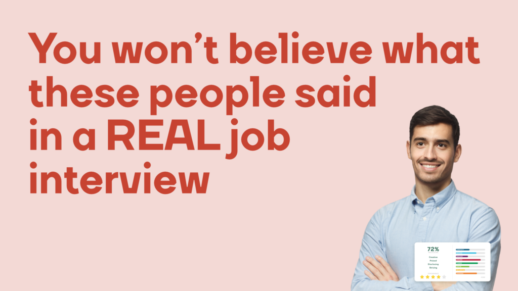 You won’t believe what these people said in a REAL job interview - Clevry