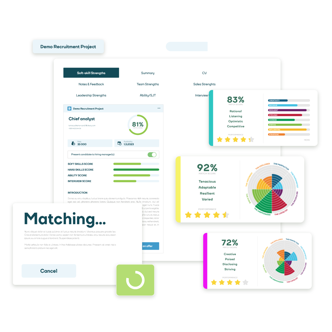 Psychometric tests fair - matching